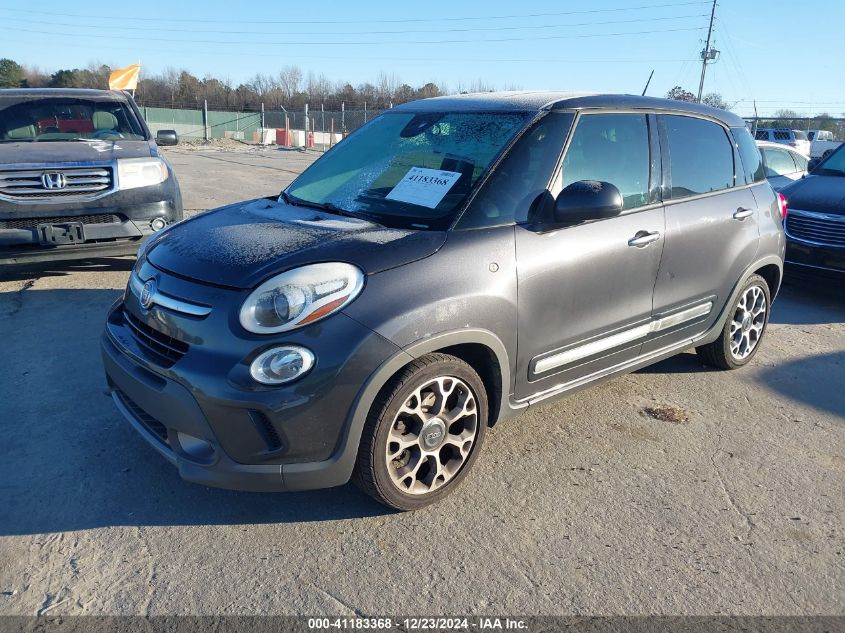 2014 Fiat 500L Trekking VIN: ZFBCFADH3EZ008214 Lot: 41183368