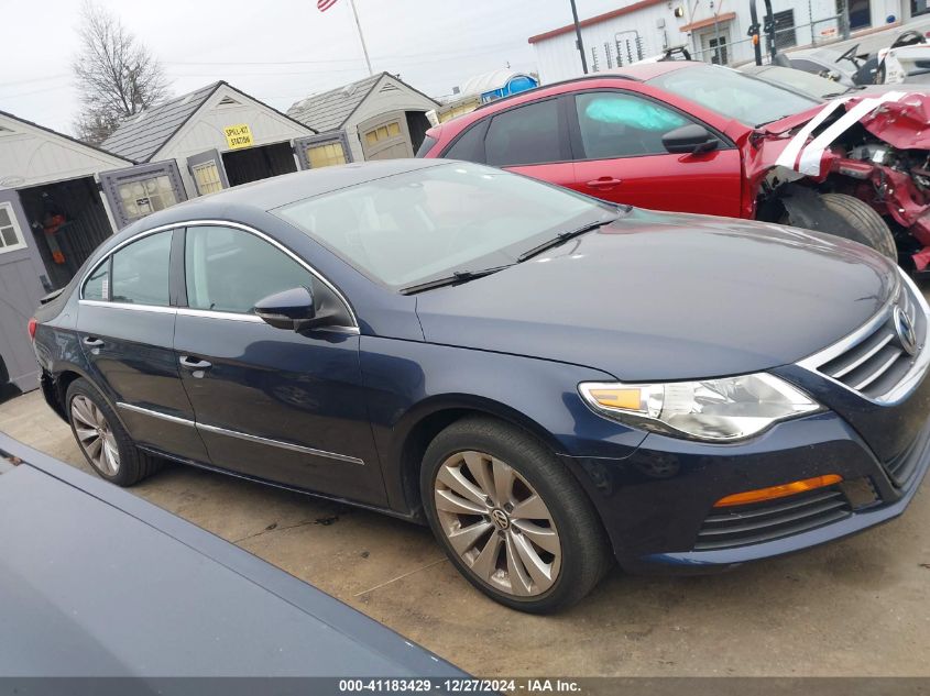 2012 Volkswagen Cc Sport VIN: WVWMN7AN5CE516240 Lot: 41183429