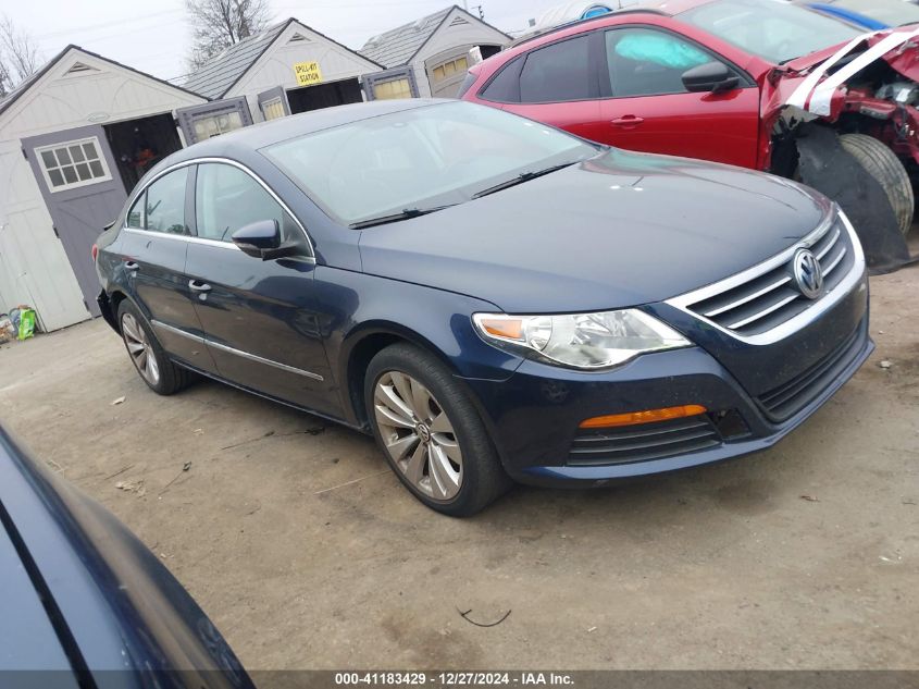 2012 Volkswagen Cc Sport VIN: WVWMN7AN5CE516240 Lot: 41183429