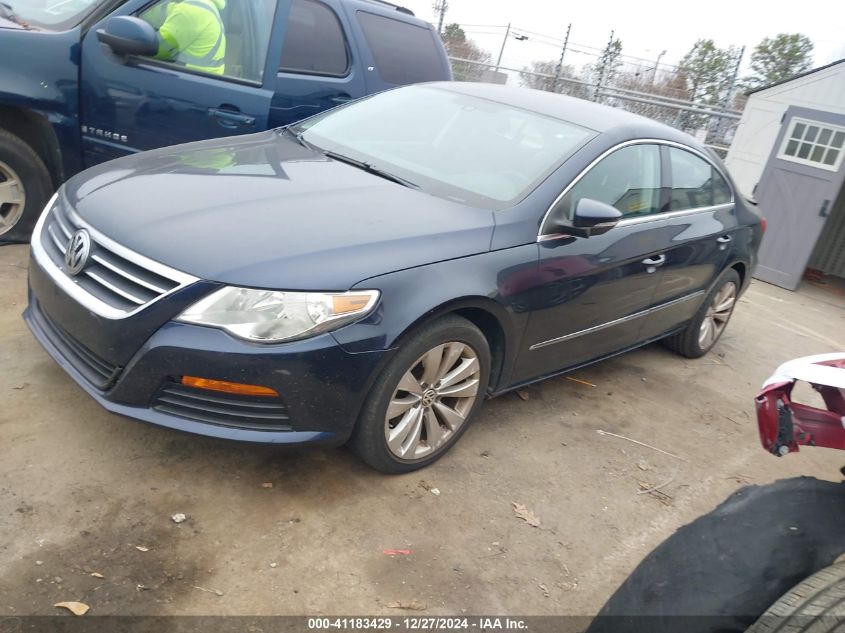 2012 Volkswagen Cc Sport VIN: WVWMN7AN5CE516240 Lot: 41183429