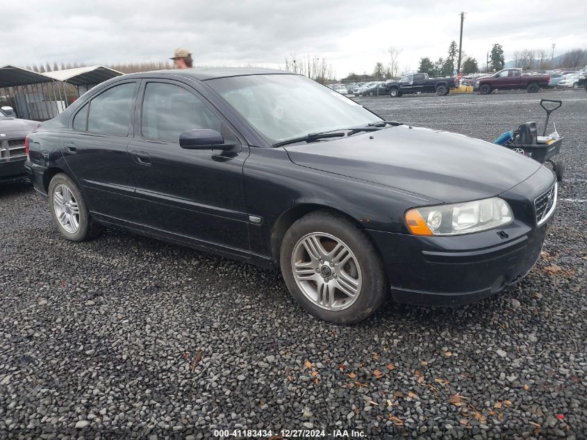 2006 Volvo S60 2.5T VIN: YV1RS592362522924 Lot: 41183434