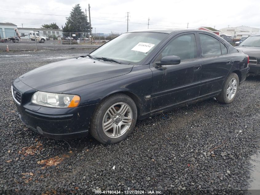 2006 Volvo S60 2.5T VIN: YV1RS592362522924 Lot: 41183434