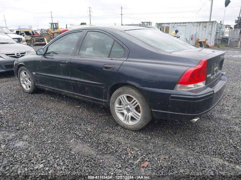 2006 Volvo S60 2.5T VIN: YV1RS592362522924 Lot: 41183434