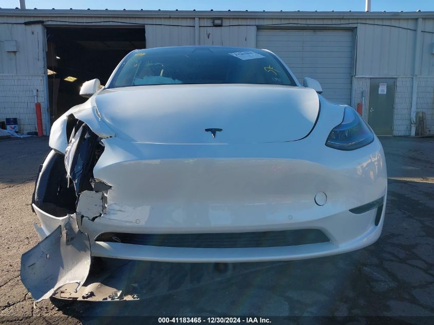 2022 Tesla Model Y Performance Dual Motor All-Wheel Drive VIN: 7SAYGDEF1NF399015 Lot: 41183465