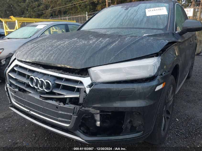 2018 Audi Q5 Prestige VIN: WA1CNAFY6J2083838 Lot: 41183567