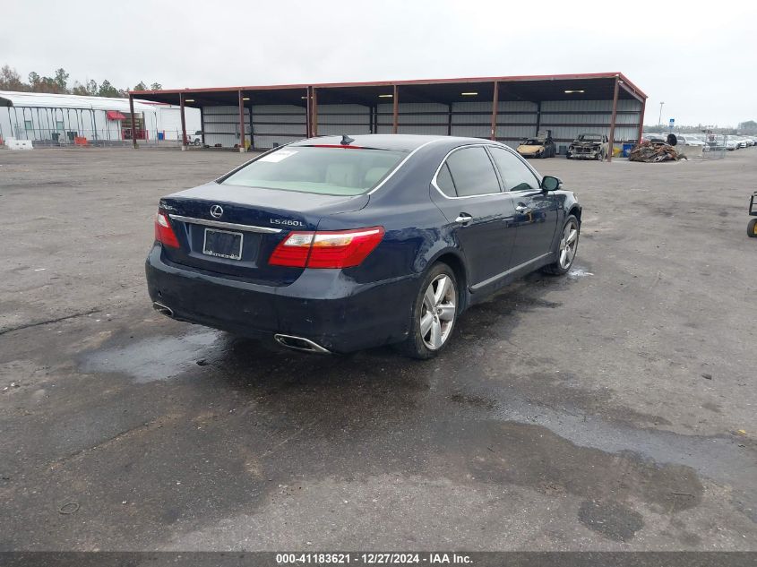 2010 Lexus Ls 460 L VIN: JTHGL5EF6A5039341 Lot: 41183621