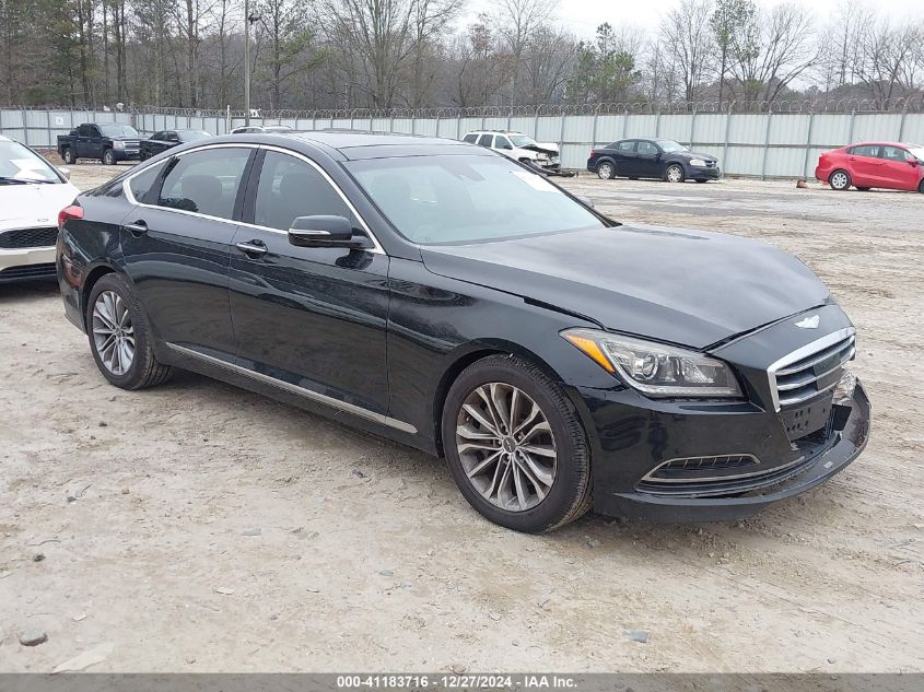 2015 Hyundai Genesis 3.8 VIN: KMHGN4JE5FU050178 Lot: 41183716