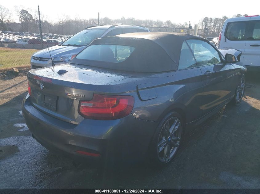 2015 BMW M235 VIN: WBA1M1C53FV393023 Lot: 41183851