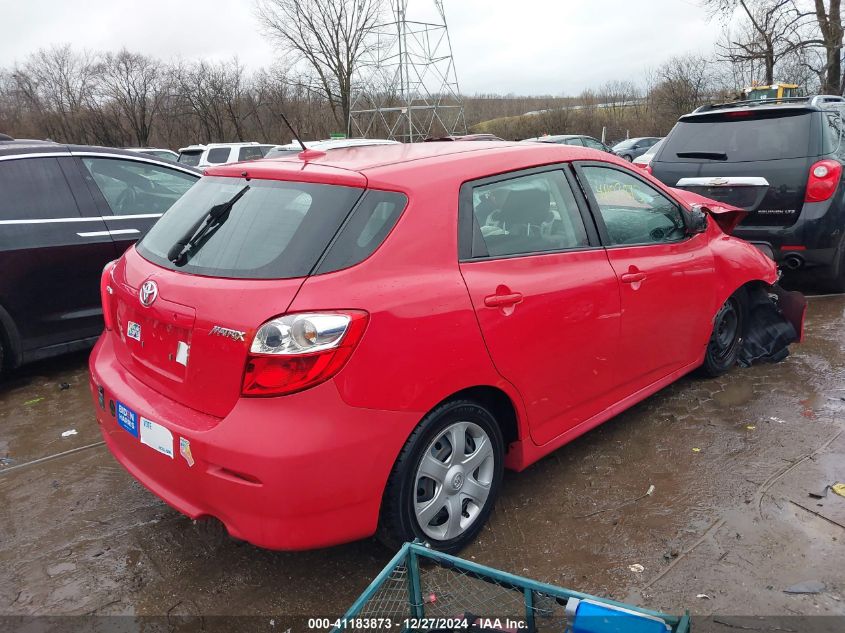 2010 Toyota Matrix VIN: 2T1KU4EE5AC257588 Lot: 41183873