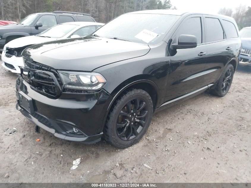 2019 Dodge Durango Sxt Plus Rwd VIN: 1C4RDHAG1KC717465 Lot: 41183923