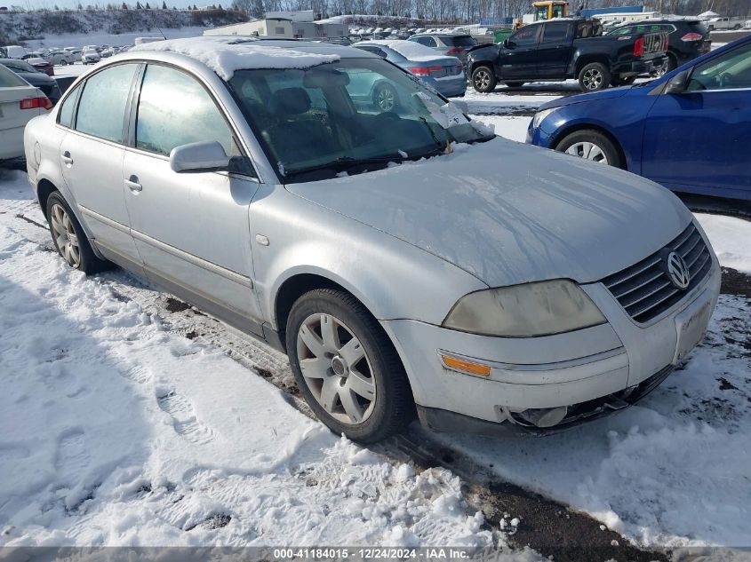 2002 Volkswagen Passat Glx VIN: WVWRH63B42P340732 Lot: 41184015