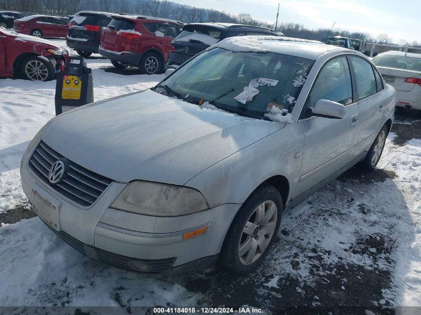 2002 Volkswagen Passat Glx VIN: WVWRH63B42P340732 Lot: 41184015