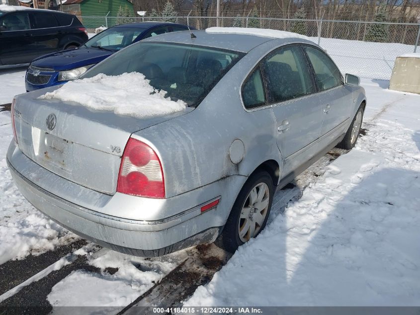 2002 Volkswagen Passat Glx VIN: WVWRH63B42P340732 Lot: 41184015