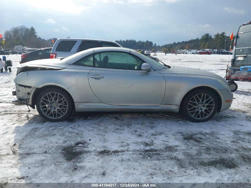 2002 Lexus Sc 430 VIN: JTHFN48Y420020346 Lot: 41184017