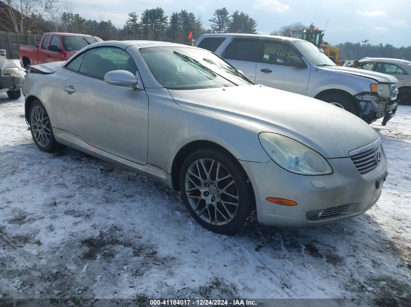 2002 Lexus Sc 430 VIN: JTHFN48Y420020346 Lot: 41184017