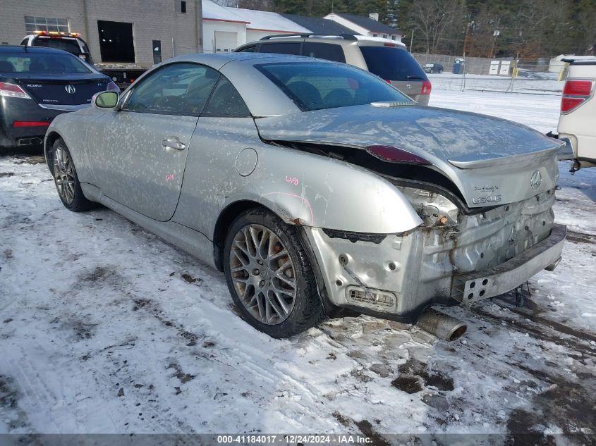 2002 Lexus Sc 430 VIN: JTHFN48Y420020346 Lot: 41184017