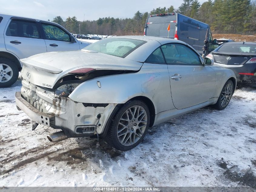 2002 Lexus Sc 430 VIN: JTHFN48Y420020346 Lot: 41184017