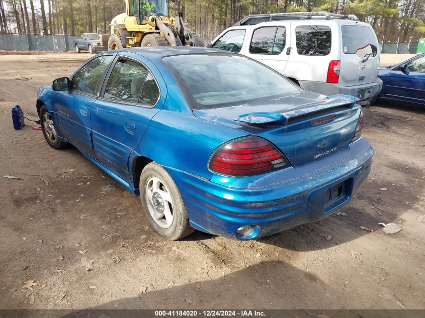 2000 Pontiac Grand Am Se1 VIN: 1G2NF52E1YM780383 Lot: 41184020