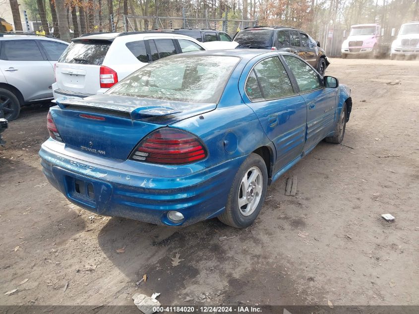 2000 Pontiac Grand Am Se1 VIN: 1G2NF52E1YM780383 Lot: 41184020