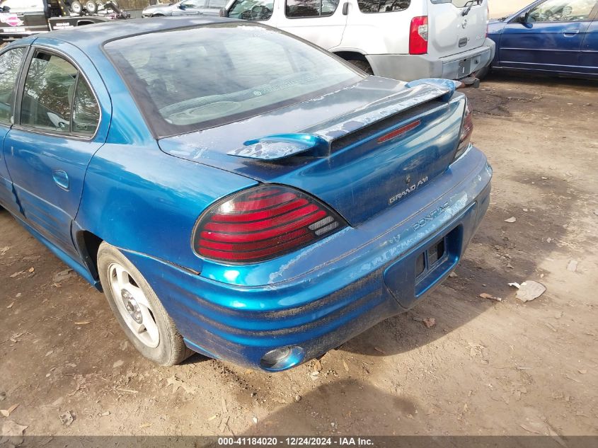 2000 Pontiac Grand Am Se1 VIN: 1G2NF52E1YM780383 Lot: 41184020