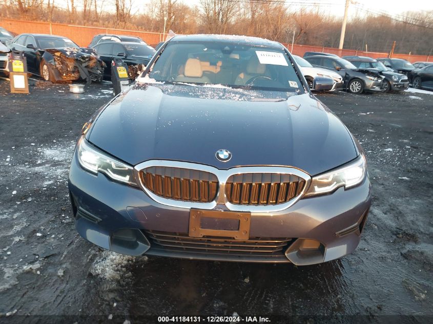 2021 BMW 330I xDrive VIN: 3MW5R7J07M8C10185 Lot: 41184131