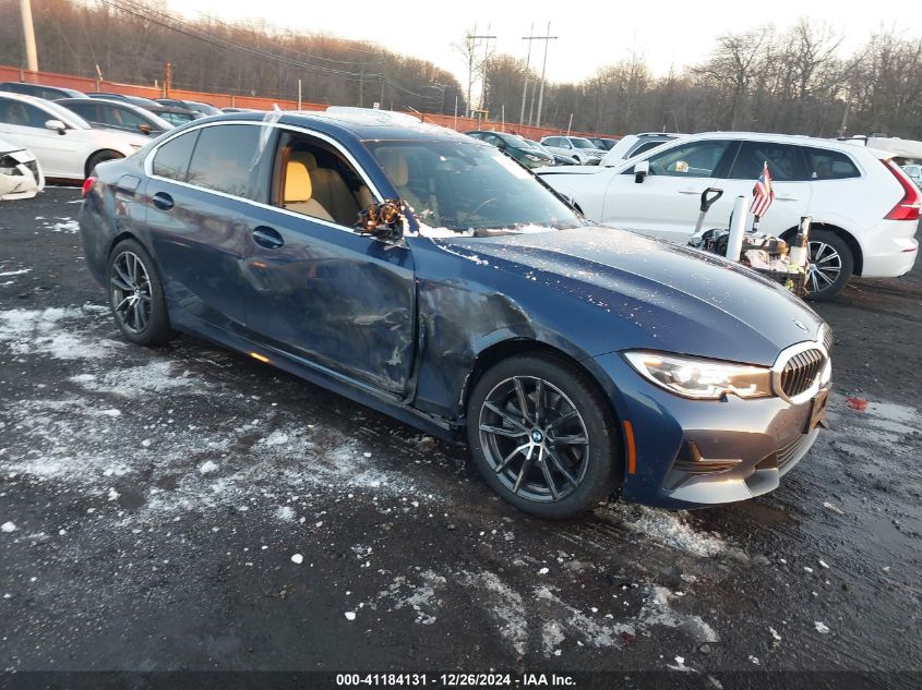 2021 BMW 330I xDrive VIN: 3MW5R7J07M8C10185 Lot: 41184131