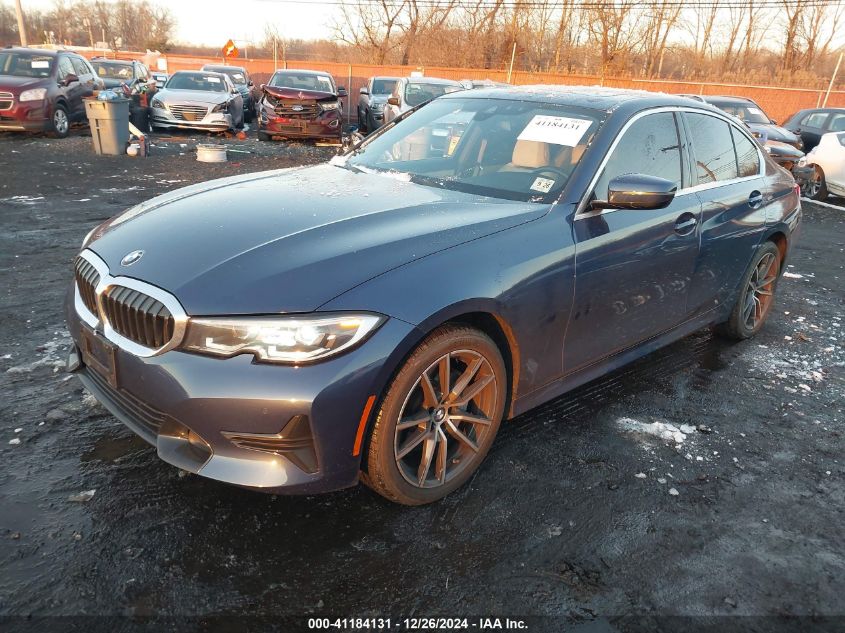 2021 BMW 330I xDrive VIN: 3MW5R7J07M8C10185 Lot: 41184131