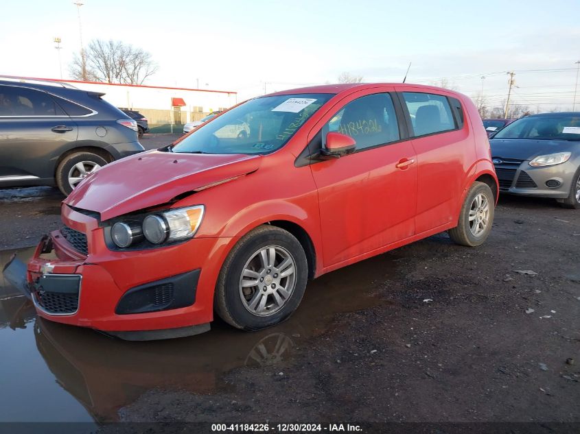 2012 Chevrolet Sonic 2Ls VIN: 1G1JA6SH9C4179815 Lot: 41184226