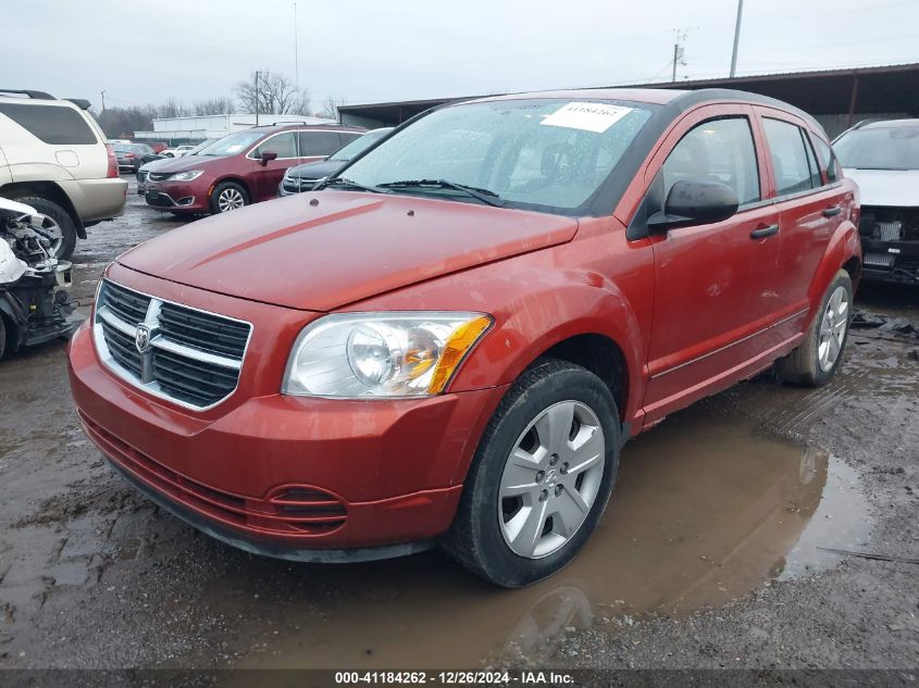 2007 Dodge Caliber Sxt VIN: 1B3HB48C97D203282 Lot: 41184262