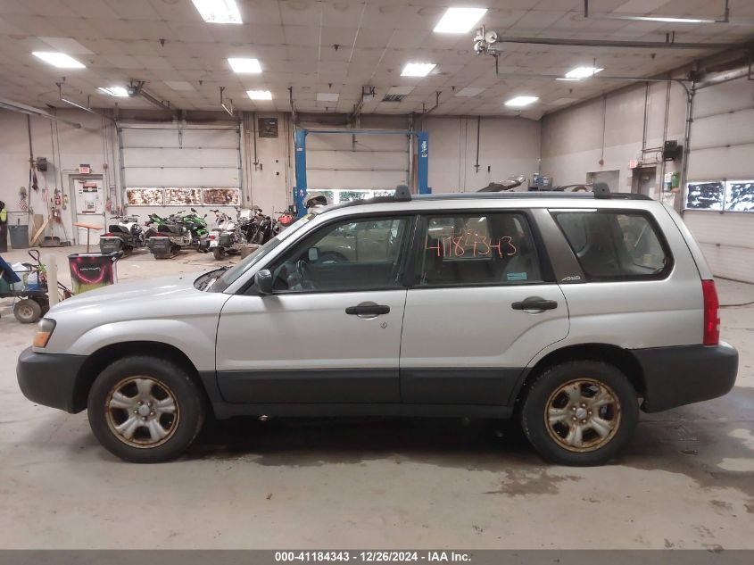 2004 Subaru Forester 2.5X VIN: JF1SG63684G766889 Lot: 41184343