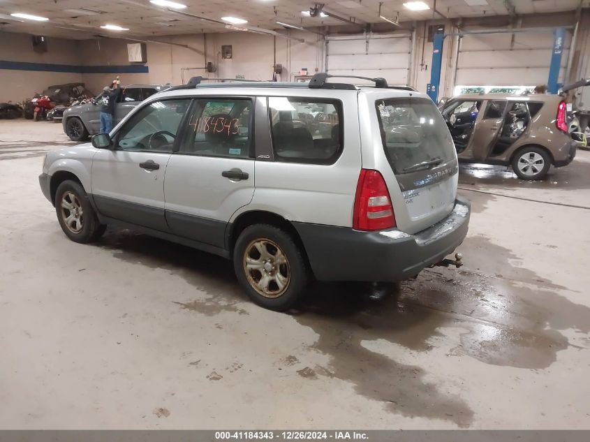 2004 Subaru Forester 2.5X VIN: JF1SG63684G766889 Lot: 41184343