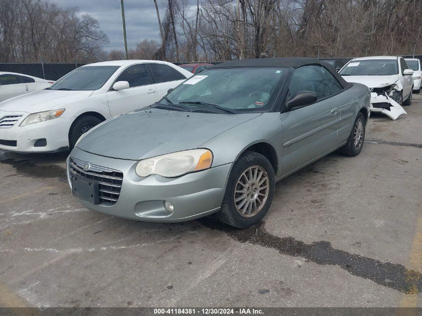 2006 Chrysler Sebring Touring VIN: 1C3EL55R06N258875 Lot: 41184381