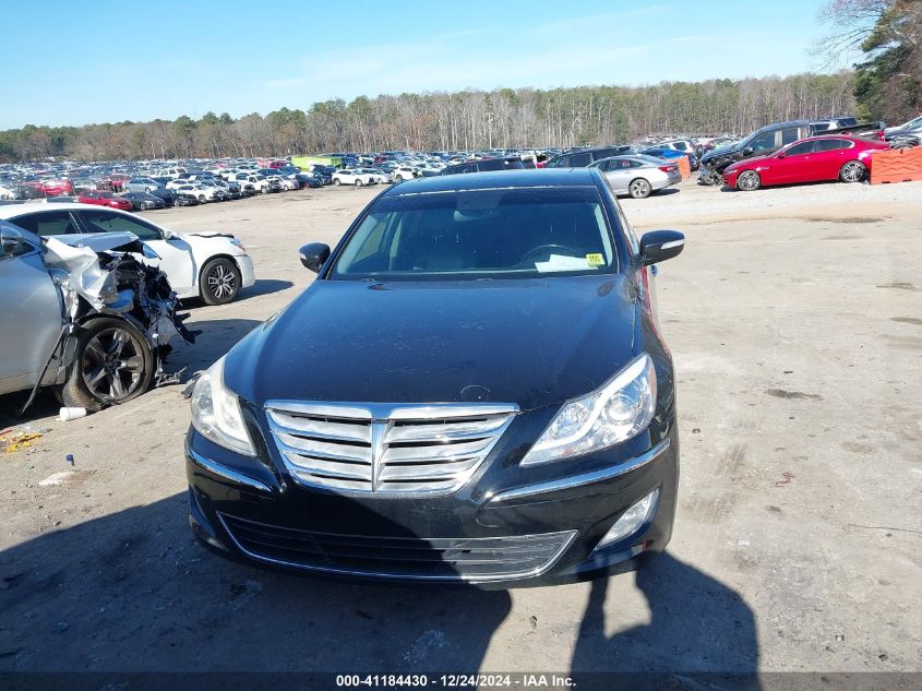 2013 Hyundai Genesis 3.8 VIN: KMHGC4DD0DU233171 Lot: 41184430