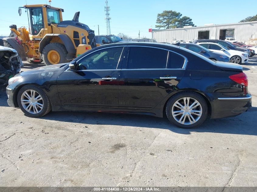 2013 Hyundai Genesis 3.8 VIN: KMHGC4DD0DU233171 Lot: 41184430