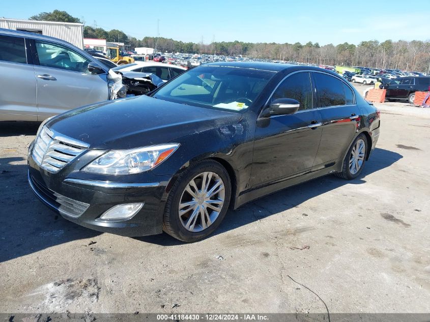 2013 Hyundai Genesis 3.8 VIN: KMHGC4DD0DU233171 Lot: 41184430