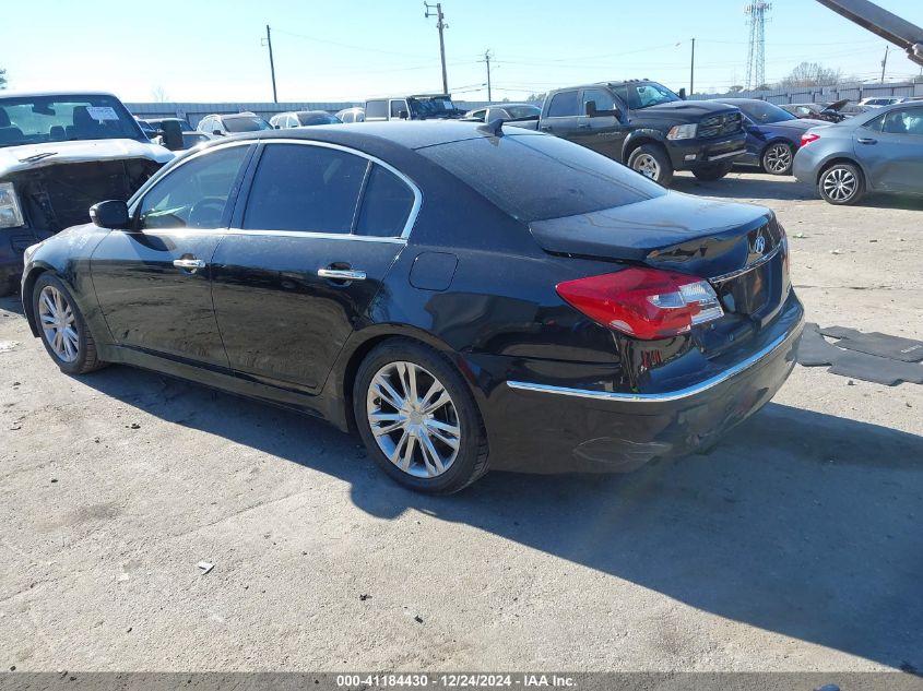 2013 Hyundai Genesis 3.8 VIN: KMHGC4DD0DU233171 Lot: 41184430