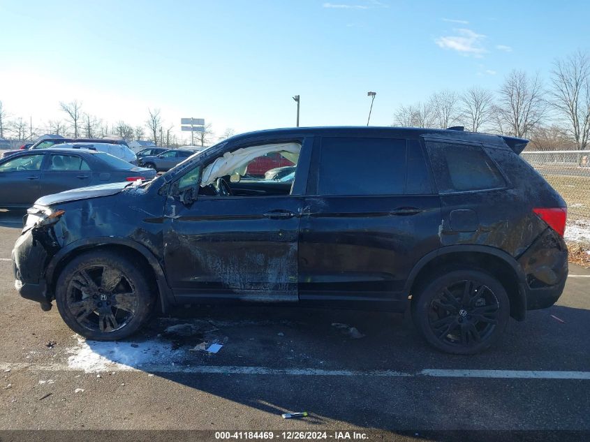 2021 Honda Passport Awd Sport VIN: 5FNYF8H25MB030432 Lot: 41184469