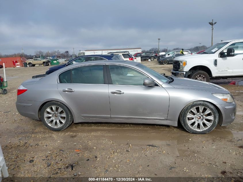 2009 Hyundai Genesis 3.8 VIN: KMHGC46E99U048730 Lot: 41184470