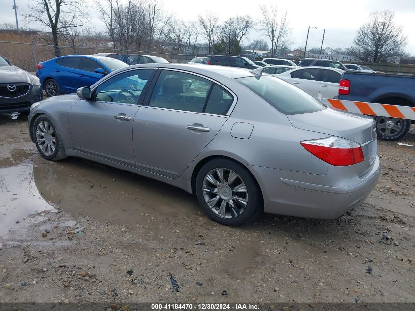 2009 Hyundai Genesis 3.8 VIN: KMHGC46E99U048730 Lot: 41184470