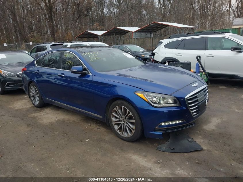 2016 Hyundai Genesis 3.8 VIN: KMHGN4JE8GU113257 Lot: 41184513