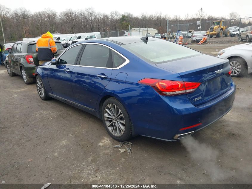 2016 Hyundai Genesis 3.8 VIN: KMHGN4JE8GU113257 Lot: 41184513