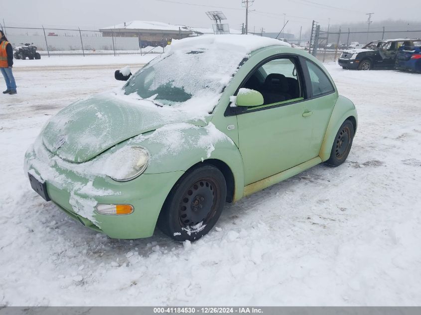 2000 Volkswagen New Beetle Gls VIN: 3VWCA21C1YM422296 Lot: 41184530