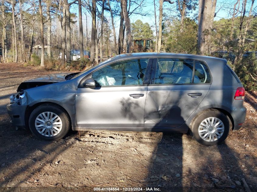 2013 Volkswagen Golf 2.5L 4-Door VIN: WVWDB7AJ1DW085624 Lot: 41184554