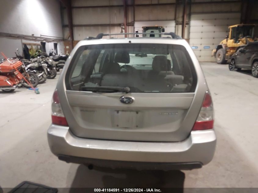 2006 Subaru Forester 2.5X VIN: JF1SG63686H719665 Lot: 41184591