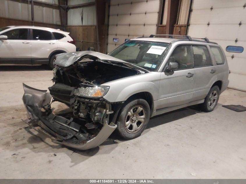 2006 Subaru Forester 2.5X VIN: JF1SG63686H719665 Lot: 41184591