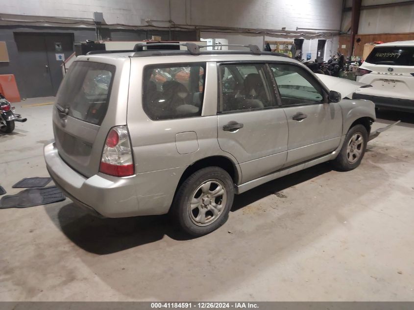 2006 Subaru Forester 2.5X VIN: JF1SG63686H719665 Lot: 41184591