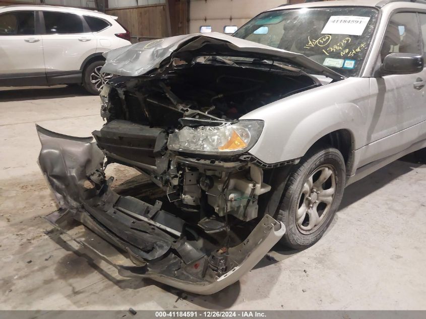 2006 Subaru Forester 2.5X VIN: JF1SG63686H719665 Lot: 41184591