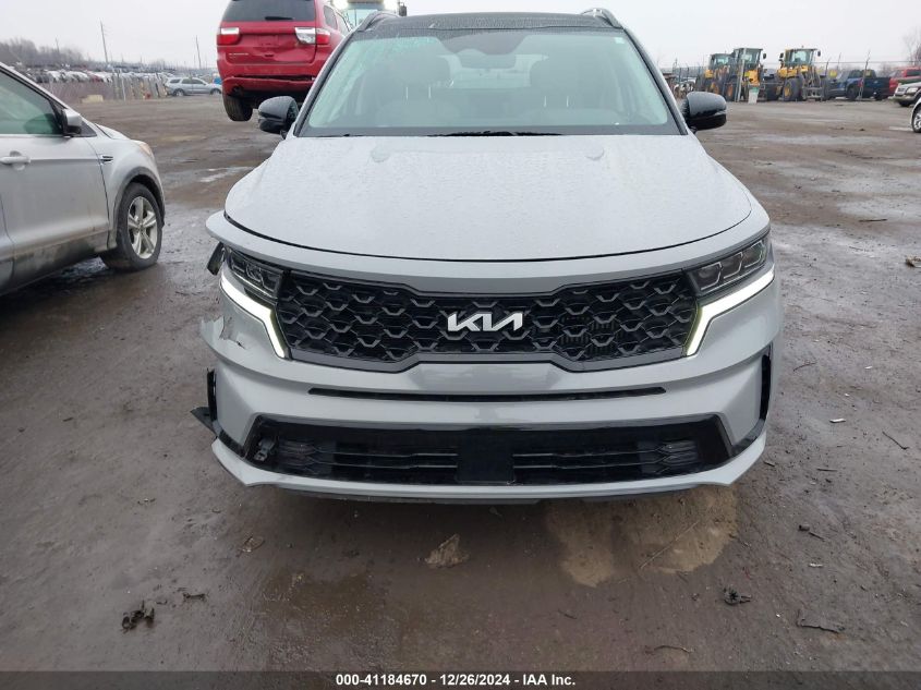 2022 Kia Sorento Sx VIN: 5XYRKDLF2NG132493 Lot: 41184670