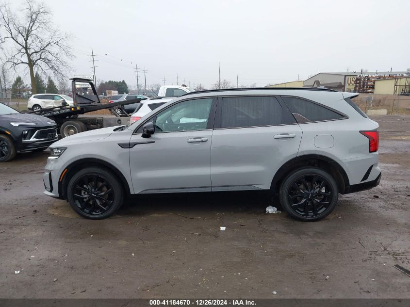 2022 Kia Sorento Sx VIN: 5XYRKDLF2NG132493 Lot: 41184670