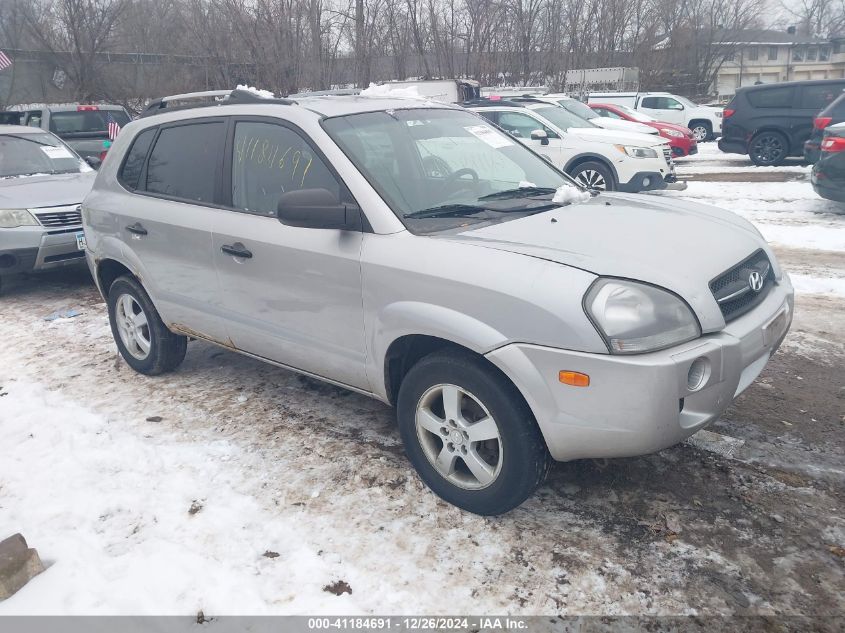 2005 Hyundai Tucson Gl VIN: KM8JM72B25U084169 Lot: 41184691